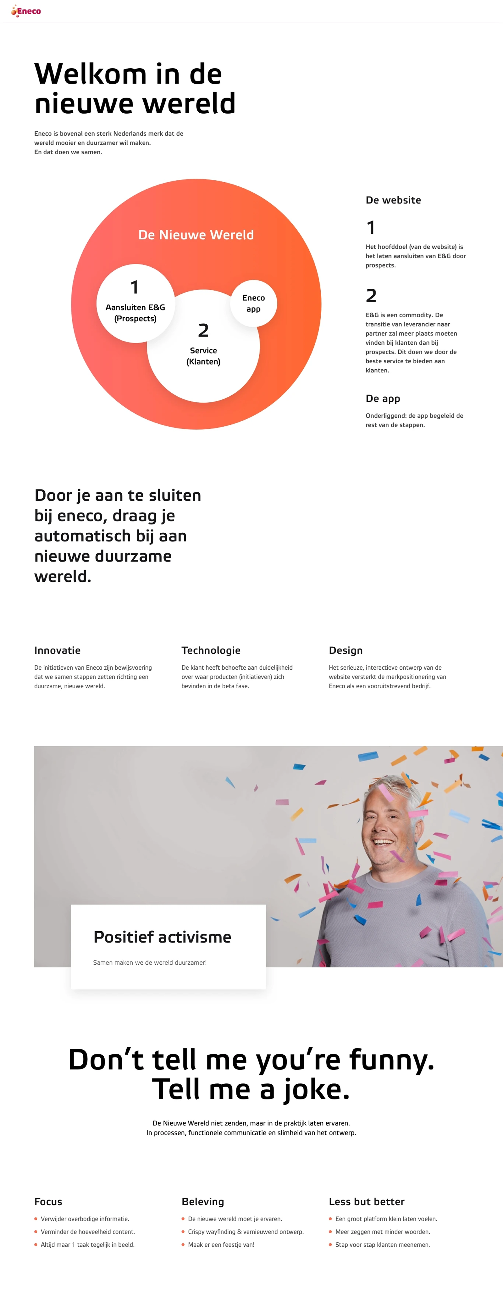 Eneco design principles poster